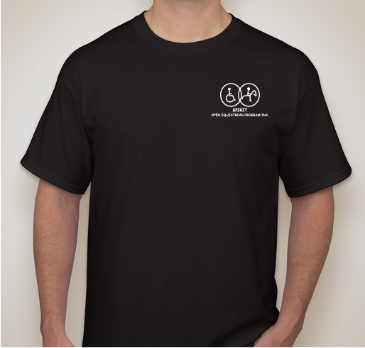 Spirit Open Equestrian Fundraiser - unisex shirt design - front