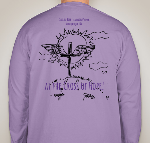 Cross of Hope Elementary School Scholarship Fund Fundraiser - unisex shirt design - back