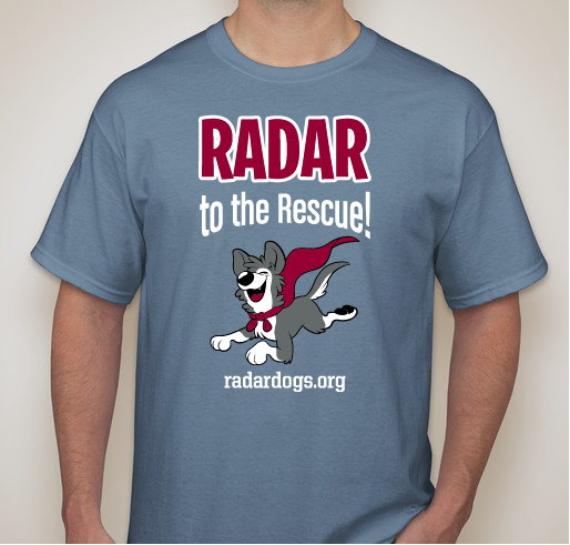 RADAR to the Rescue T-Shirt Fundraiser Fundraiser - unisex shirt design - front