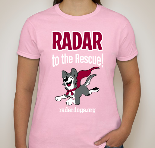 RADAR to the Rescue T-Shirt Fundraiser Fundraiser - unisex shirt design - front