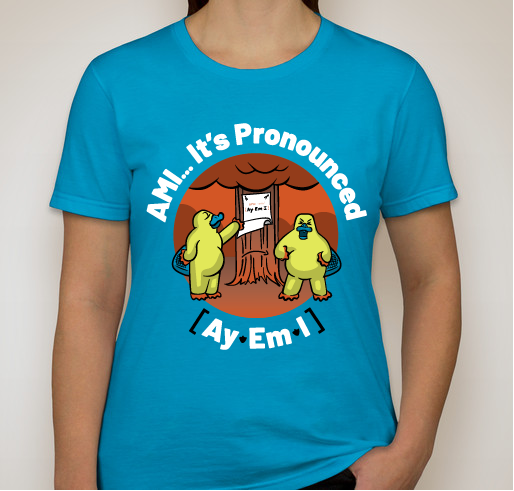 The 2019 Last Week in AWS Charity T-Shirt: Ay-Em-I Fundraiser - unisex shirt design - small
