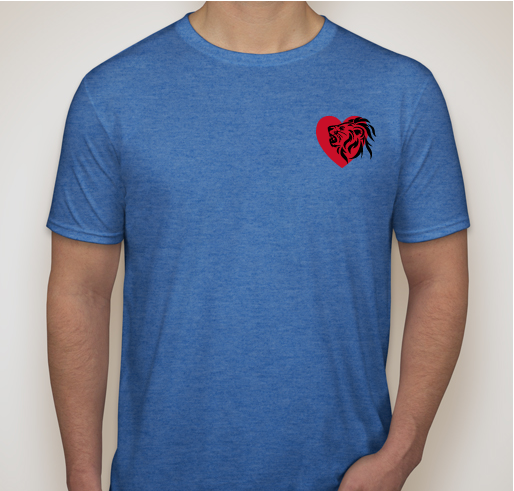 Heart Of A Lion - Dylan's Story Fundraiser - unisex shirt design - small
