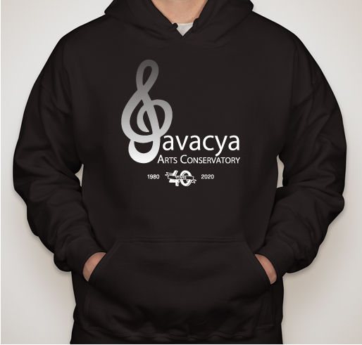 Celebrate 40 Years of The Javacya Arts Conservatory impacting lives with more than music. Fundraiser - unisex shirt design - front