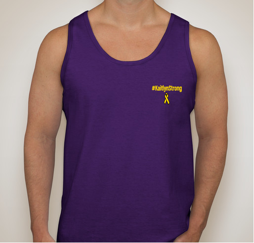 #KaitlynStrong Fundraiser - unisex shirt design - front
