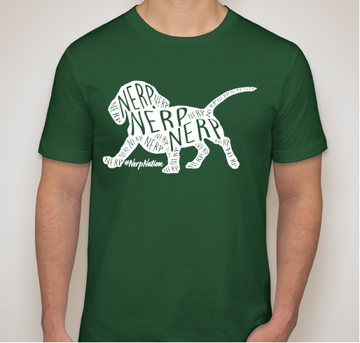 #NerpNation - T-shirts Fundraiser - unisex shirt design - front