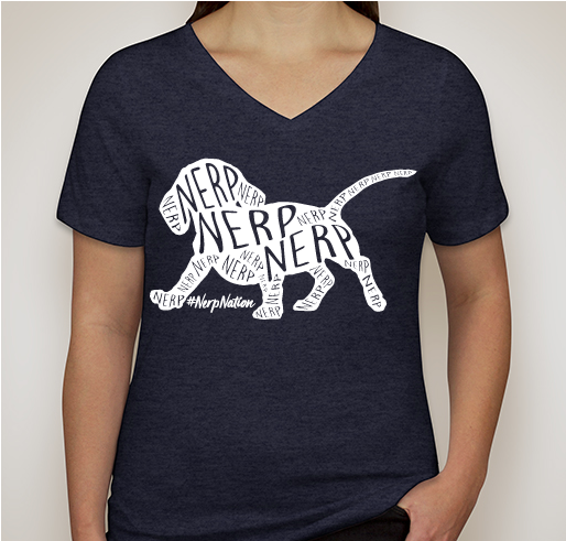 #NerpNation - T-shirts Fundraiser - unisex shirt design - front