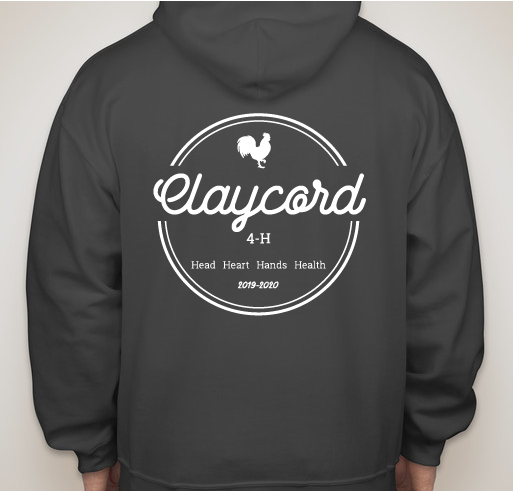 Claycord 4-H T-Shirts Fundraiser - unisex shirt design - back