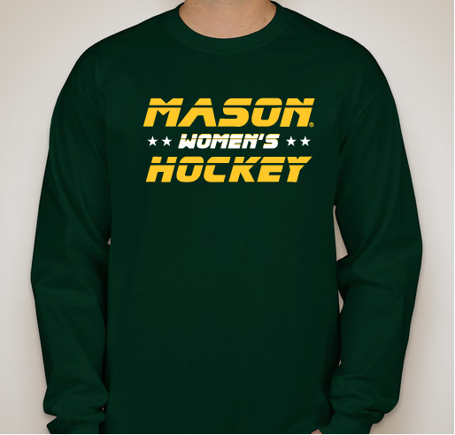 George Mason University Women's Ice Hockey Fundraiser - unisex shirt design - front