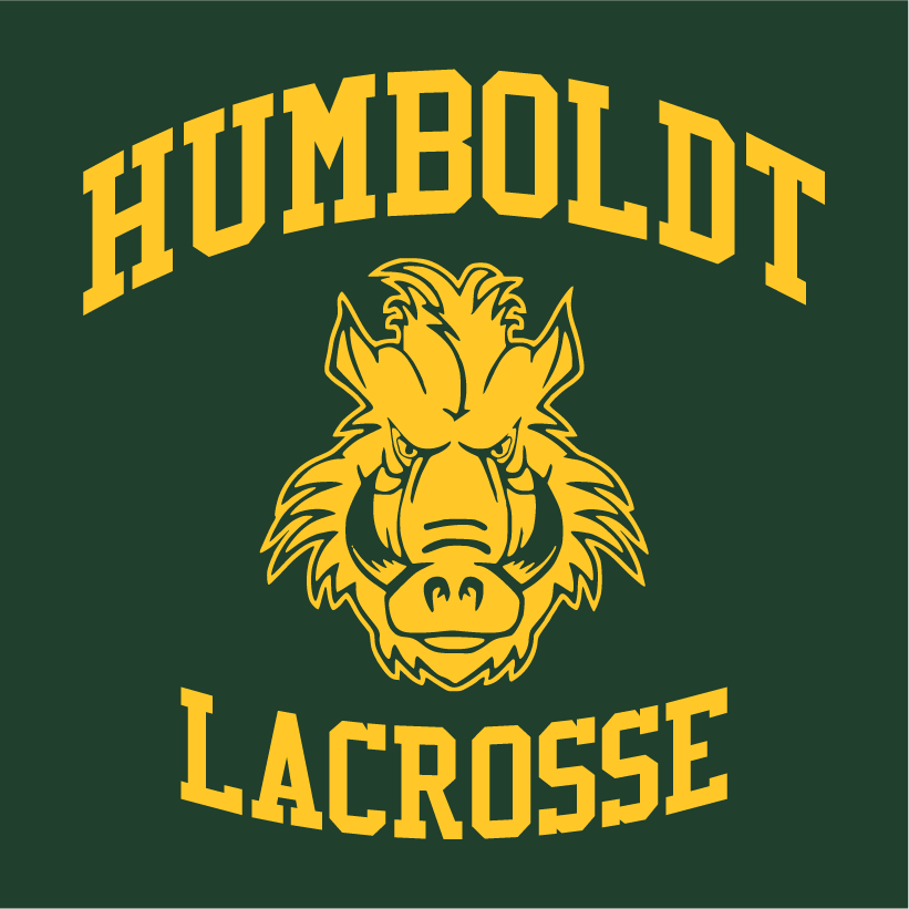 2019 Humboldt Lacrosse Fall Ball Fundraiser shirt design - zoomed