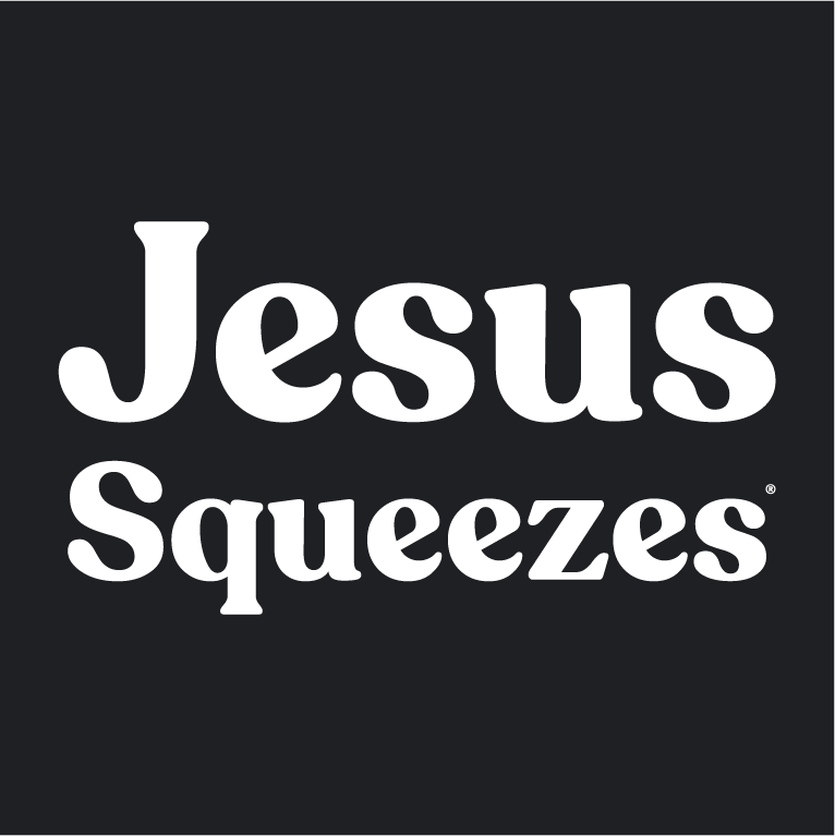 Jesus Squeezes Tee Shirts shirt design - zoomed