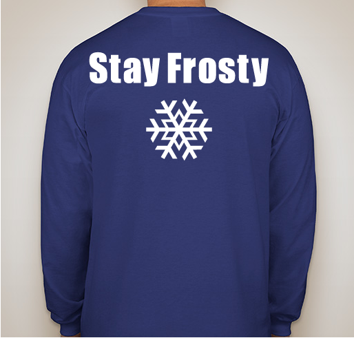 Frozen Undies Fundraiser for Breast Cancer Fundraiser - unisex shirt design - back