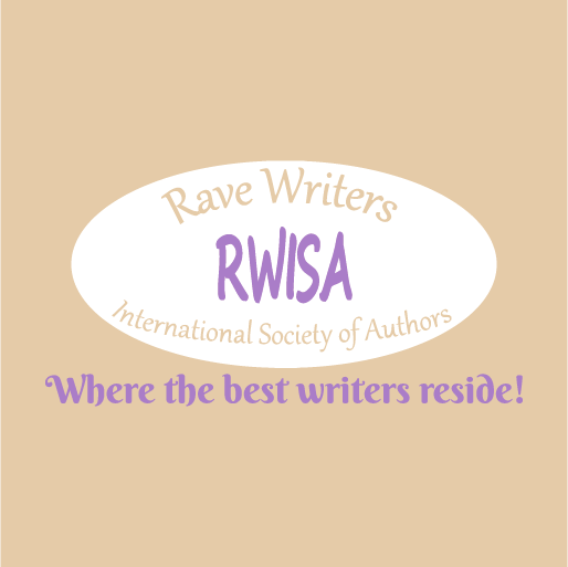RWISA - RAVE WRITERS - INT'L SOCIETY OF AUTHORS shirt design - zoomed