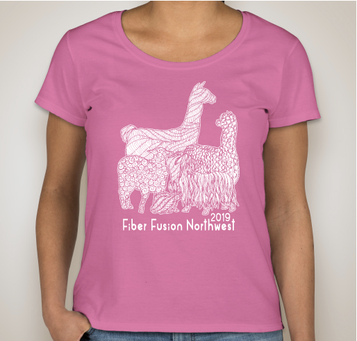 Fiber Fusion Northwest 2019 Fundraiser Fundraiser - unisex shirt design - front