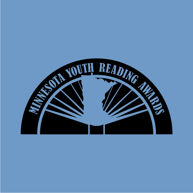 Support Minnesota Youth Reading Awards (MYRA) shirt design - zoomed