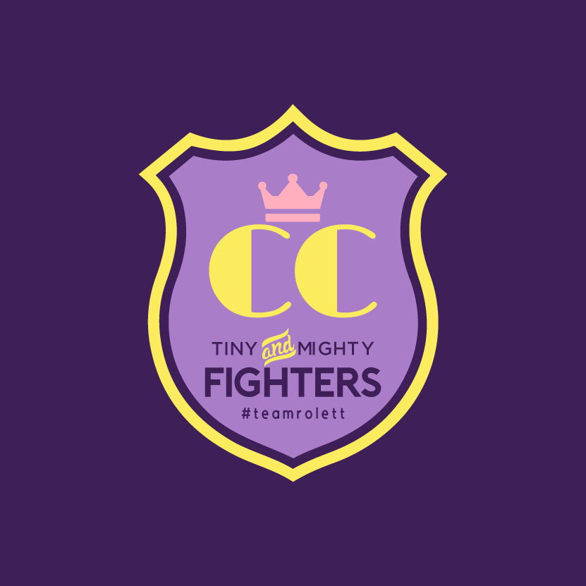 Carter & Channing: Tiny & Mighty Fighters shirt design - zoomed
