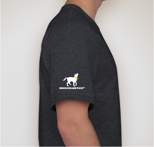 Dogs4Diabetics Double Match Challenge (Help Raise $50,000) shirt design - zoomed