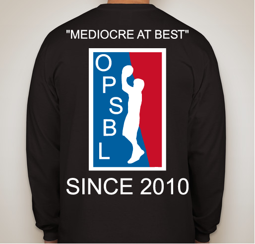 OPSBL Jimmy Dooley Memorial Tournament Fundraiser - unisex shirt design - back
