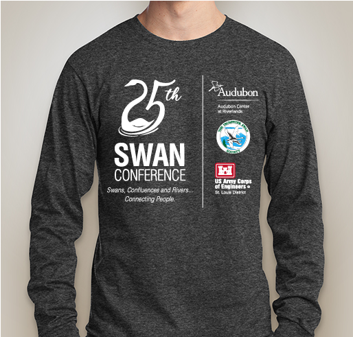 25th Swan Conference T-shirt Fundraiser - unisex shirt design - front