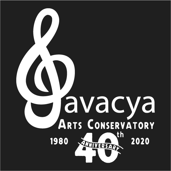 Celebrate 40 Years of The Javacya Arts Conservatory impacting lives with more than music. shirt design - zoomed