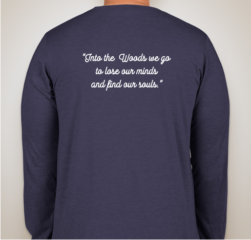 Into the Woods T-Shirts Fundraiser - unisex shirt design - back