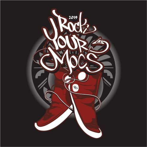 9th Annual Rock Your Mocs shirt design - zoomed