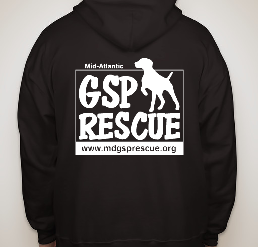 Mid-Atlantic GSP Rescue Fall Fundraiser Fundraiser - unisex shirt design - back