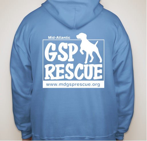 Mid-Atlantic GSP Rescue Fall Fundraiser Fundraiser - unisex shirt design - back
