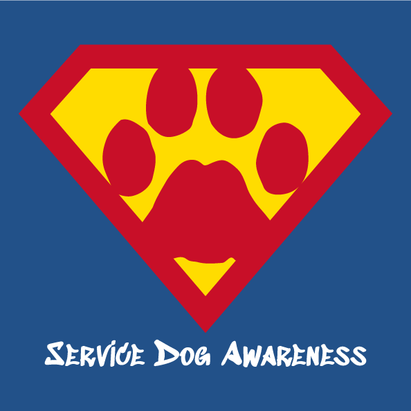 Chance to support service dogs! shirt design - zoomed