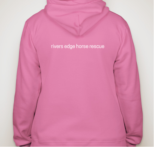 Rivers Edge Horse Rescue and Sanctuary Winter 2019 Fundraiser Fundraiser - unisex shirt design - back