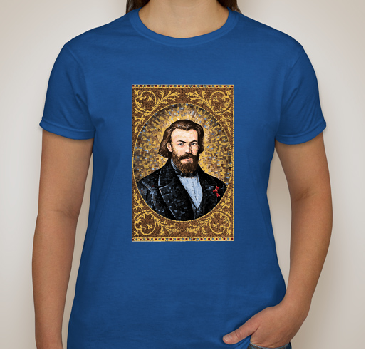#SVDPYA Blessed Frederic Ozanam Mosaic Fundraiser Fundraiser - unisex shirt design - front