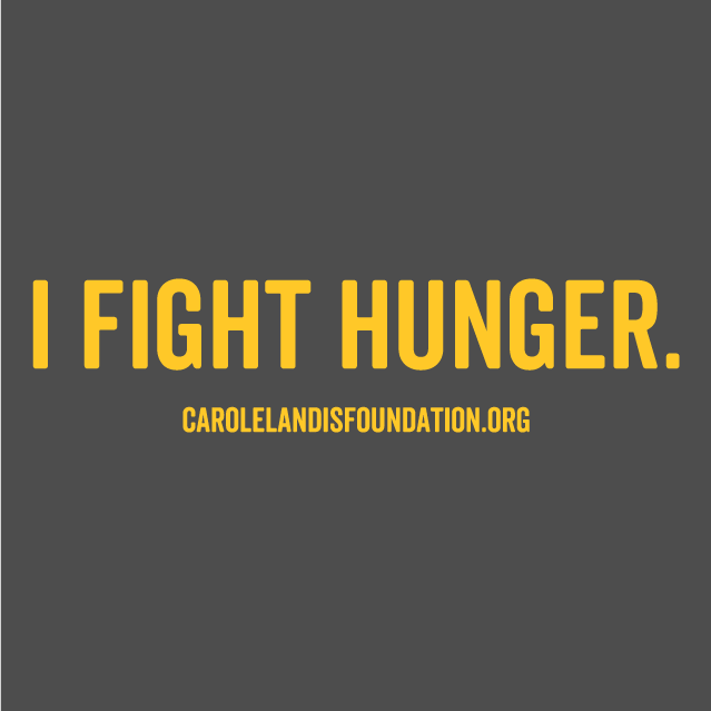 I Fight Hunger shirt design - zoomed