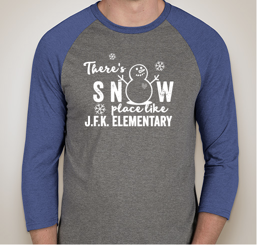 There's SNOW place like JFK! Fundraiser - unisex shirt design - front