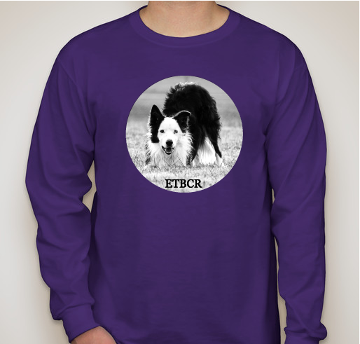 East Tennessee Border Collie Rescue All Season Collection ( Long Sleeves) Fundraiser - unisex shirt design - front