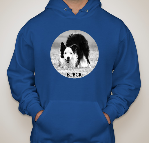 East Tennessee Border Collie Rescue All Season Collection (Hoodie) Fundraiser - unisex shirt design - front