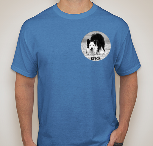 East Tennessee Border Collie Rescue All Season Collection ( T-shirts) Fundraiser - unisex shirt design - front