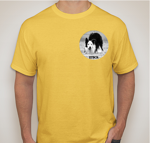 East Tennessee Border Collie Rescue All Season Collection ( T-shirts) Fundraiser - unisex shirt design - front