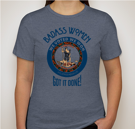 BADASSes Got It Done Fundraiser - unisex shirt design - front