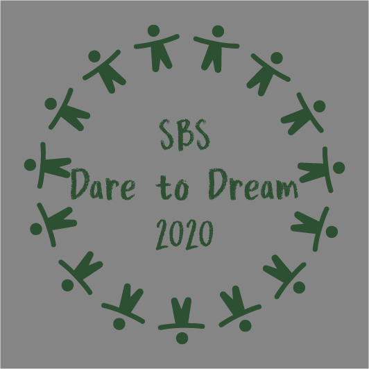 Dare to Dream 2020 shirt design - zoomed