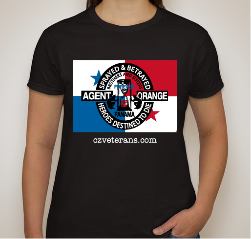 Agent Orange Awareness for Panama Veterans Fundraiser - unisex shirt design - front