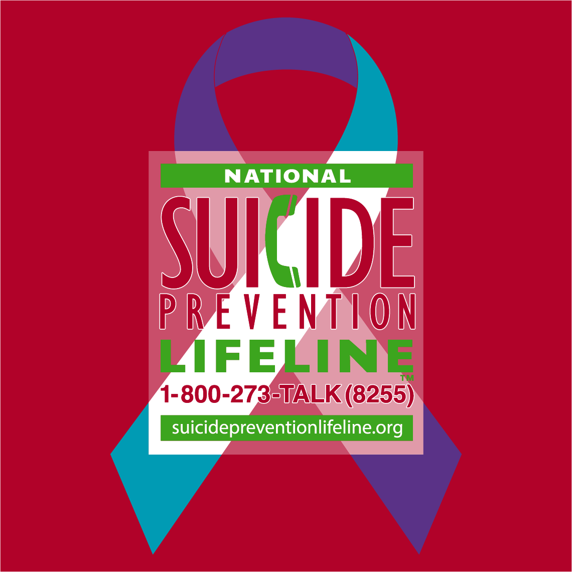 Suicide and Mental Health Awareness shirt design - zoomed