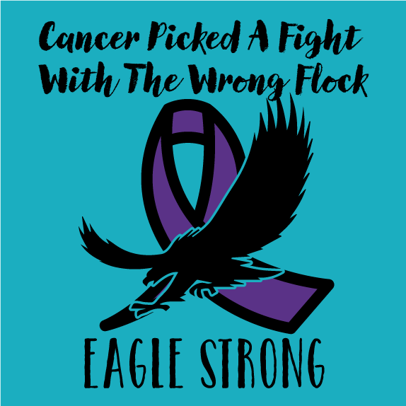 Eagle Strong shirt design - zoomed
