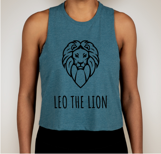 Leo the Lion! Fundraiser - unisex shirt design - front