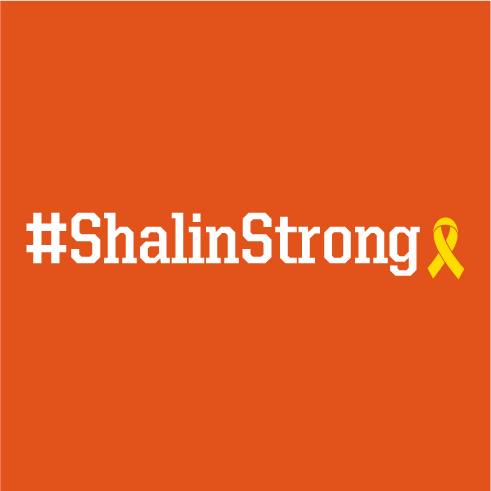 #ShalinStrong shirt design - zoomed