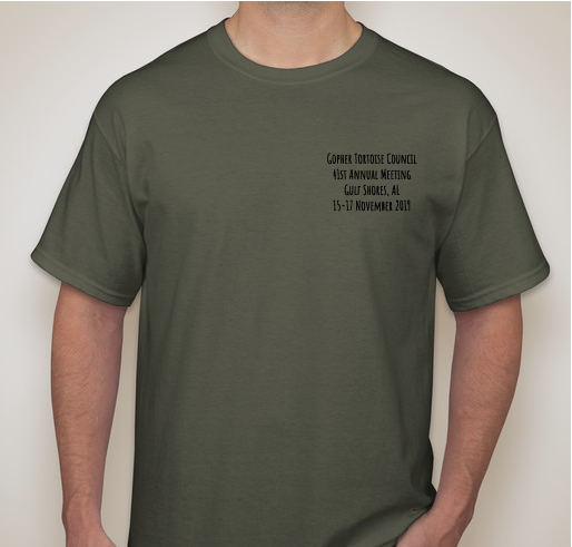 Gopher Tortoise Council 2019 "Back by Demand" Fundraiser - unisex shirt design - front