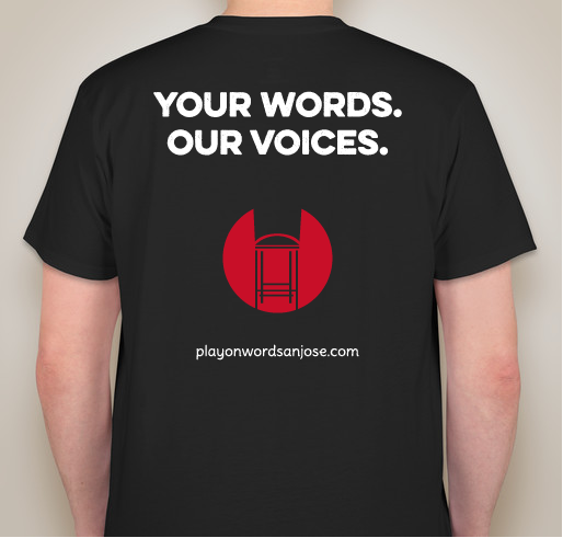 Support Play On Words' 6th Season! Fundraiser - unisex shirt design - back