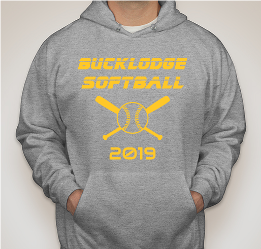 Buck Lodge Softball Fundraiser - unisex shirt design - front