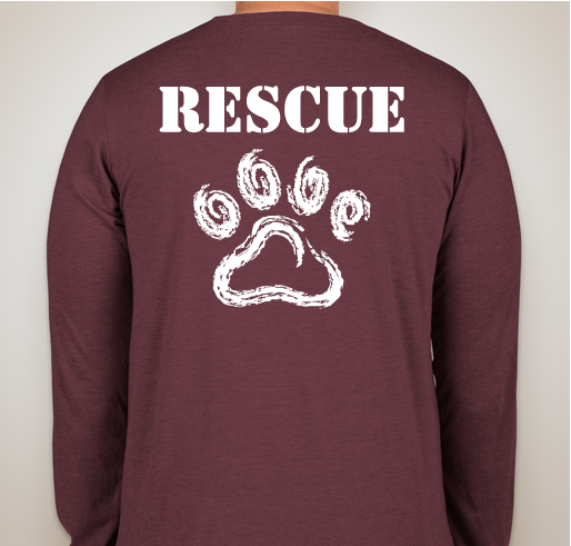 Southern Paws Winter Wear Fundraiser! Fundraiser - unisex shirt design - back