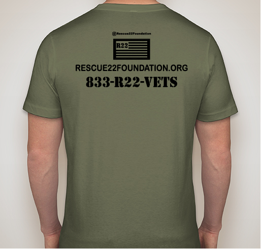 Veteran's Day: Limited Edition Fundraiser - unisex shirt design - back