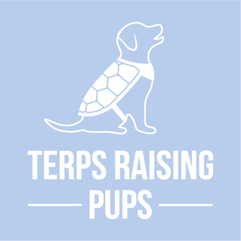 Terps Raising Pups Confidence Committee Fundraiser shirt design - zoomed