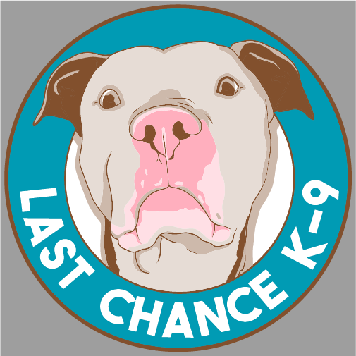 Last Chance K9 shirt design - zoomed